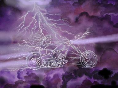 Electric Ride C 2002 watercolor by Smoake_md